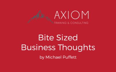 Bite Sized Business Thoughts